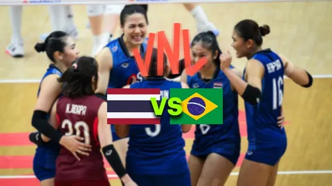 LIVE ดูวอลเลย์บอลสด ไทย พบ บราซิล วันนี้ (11 ก.ค.) 13.30 น. วอลเลย์บอลหญิงเนชันส์ลีก VNL 2026