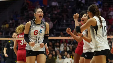 เริ่ดมากแม่ "ศศิภาพร" พูดได้โดนใจ แม้วอลเลย์บอลหญิงไทย แพ้ตุรกี ส่งท้าย VNL 2026