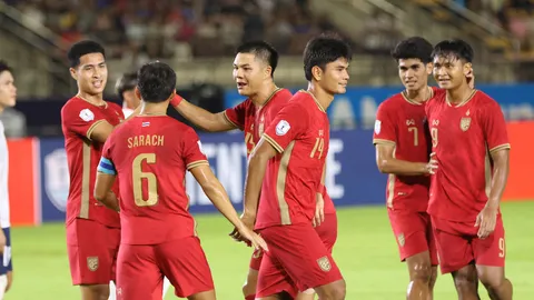 สรุปผลบอลอาเซียนคัพ 2026 ตารางคะแนนล่าสุด กลุ่ม B หลังทีมชาติไทย ชนะ สปป.ลาว ขาดลอย