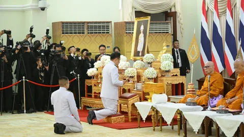 นายกฯ นำทำบุญ-บำเพ็ญกุศลปัญญาสมวาร 50 วัน เจ้าฟ้าพัชรกิติยาภาฯ