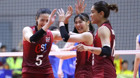 สรุปตารางคะแนนวอลเลย์บอลหญิง SEA V CUP 2026 เลก 2 สาวไทยคว้าแชมป์ มีเซอร์ไพรส์ 2 ทีม