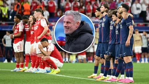 "คาร์ราเกอร์" พูดถึง "อาร์เซนอล" หลังแพ้ "PSG" ชวดแชมป์ UCL 2025-26 ประโยคทิ้งท้ายสุดสะเทือน