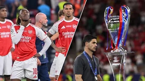 เจ็บนี้มันลึก “อาร์เซนอล” จารึกสถิติไม่น่าจดจำ หลังแพ้ “PSG” วืดแชมป์ ยูฟ่า แชมเปียนส์ลีก 2025-26