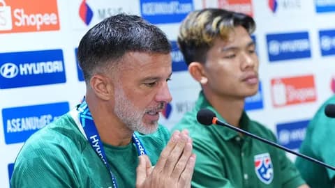 สุดเศร้า "ฮัดสัน" เปิดใจถึงเหตุกราดยิงเทพศิรินทร์ นนทบุรี ก่อนเกมทีมชาติไทย อาเซียนคัพ นัด 4