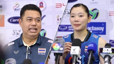 "โค้ชอ๊อต-บุ๋มบิ๋ม" เปิดใจหลัง "ตบสาวไทย" กำราบ "ฟิลิปปินส์" "SEA V CUP 2026" เลก 2 นัดที่ 1