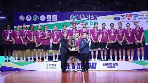 สาวไทยเหมา 4 สรุปรางวัลยอดเยี่ยม หลังวอลเลย์บอลหญิงไทยคว้าแชมป์ SEA V Cup 2026 เลก 2